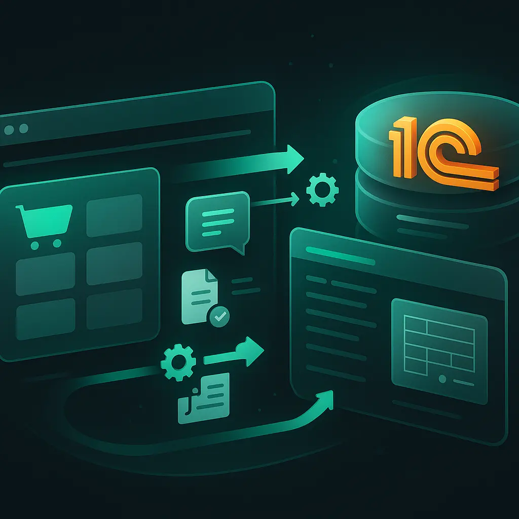 Интеграция сайта с 1С: автоматизация учёта и синхронизация данных