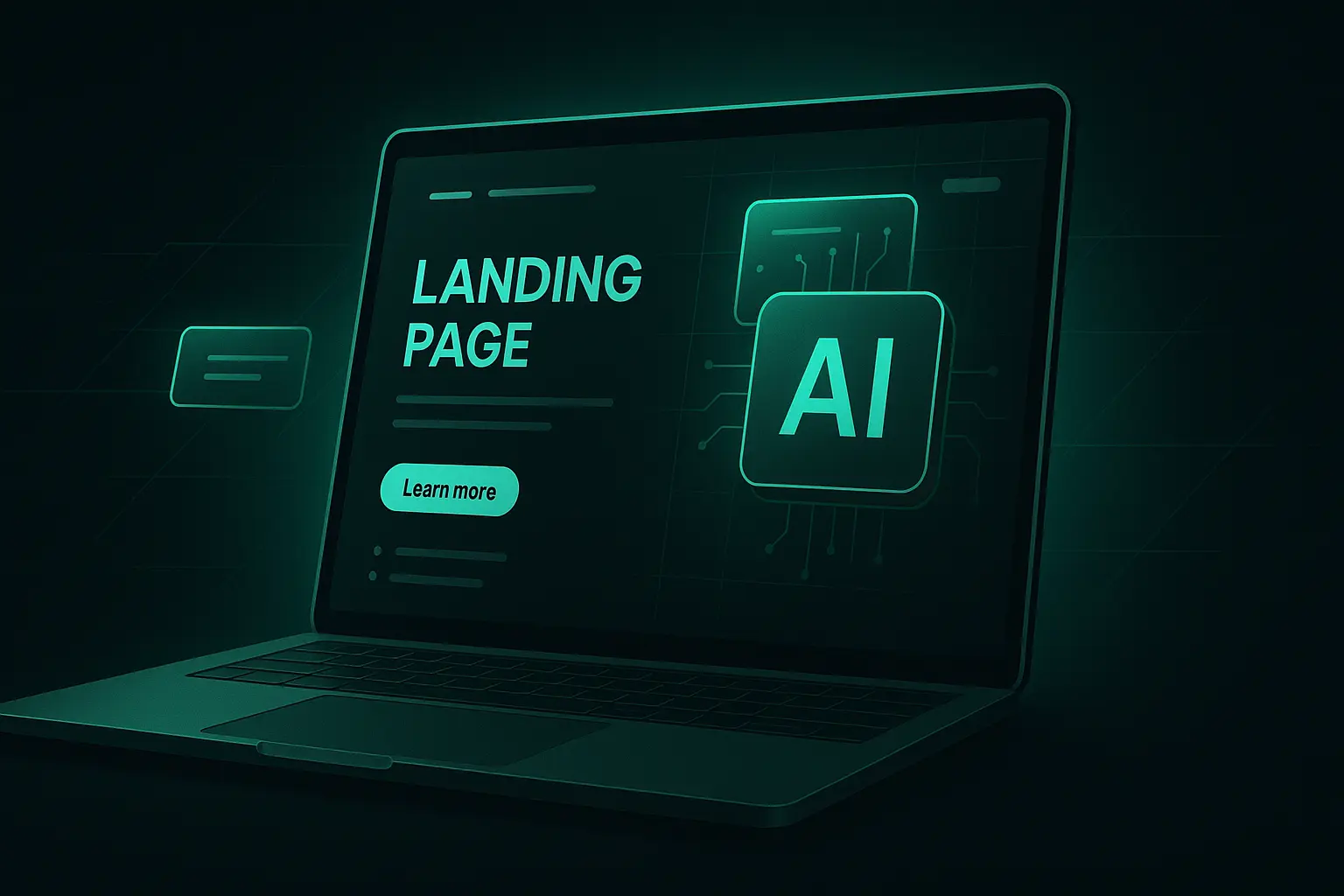 Современный дизайн лендинга с фокусом на конверсию